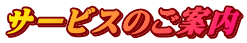 サービスのご案内
